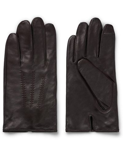 BOSS Handschuhe aus Nappaleder HAINZ-ME - Schwarz