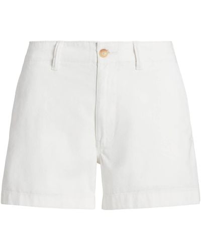 Polo Ralph Lauren Shorts aus Baumwolle - Weiß