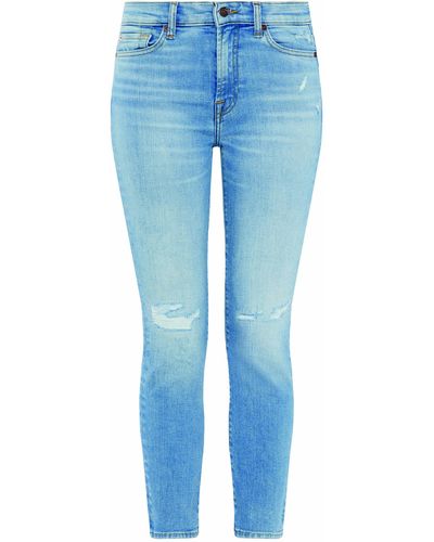 7 For All Mankind Jeans ROXANNE ANKLE PAYPHONE - Blau