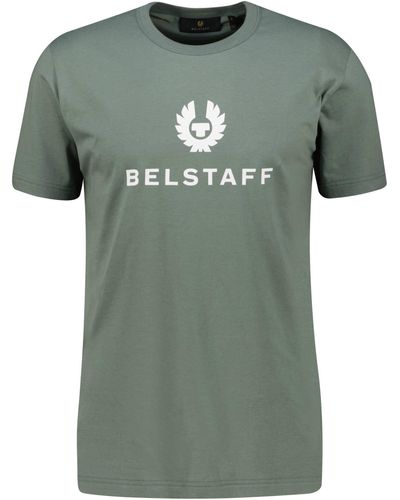 Belstaff T-Shirt SIGNATURE - Grün