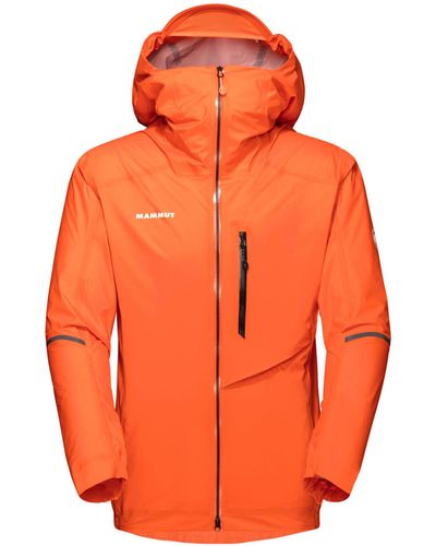 Mammut Hardshelljacke "Nordwand Light HS Hooded Jacket Men" - Orange