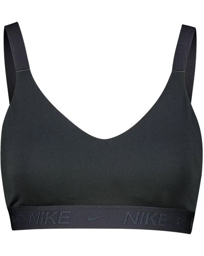 Nike Sport-BH INDY mit mittlerem Halt - Schwarz