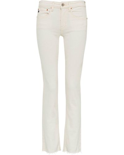 AG Jeans Jeans GIRLFRIEND Straight Fit - Weiß