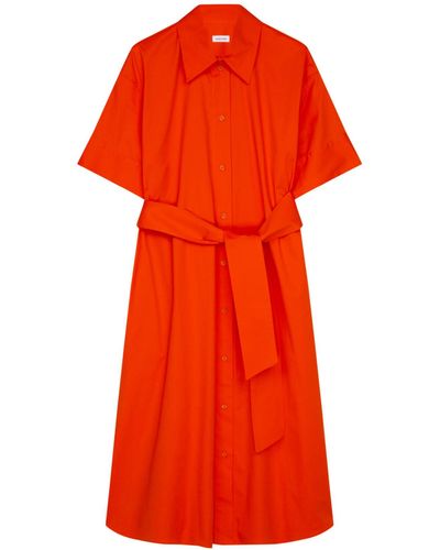 Seidensticker Kleid Schwarze Rose - Orange