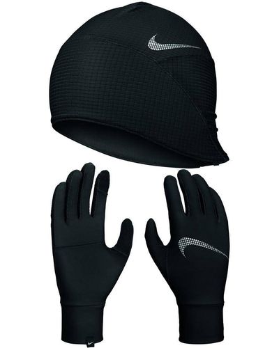 Nike Essential Set Mütze und Handschuhe - Schwarz