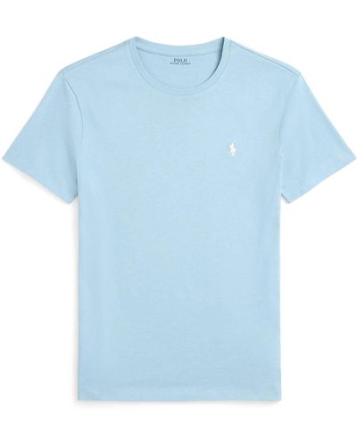 Polo Ralph Lauren T-Shirt Custom Slim Fit - Blau