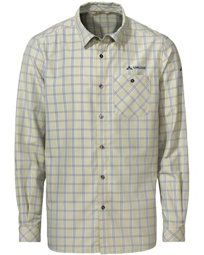 Vaude Hemd-Bluse Men's Albsteig LS Shirt III - Grau