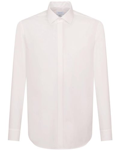 Seidensticker Hemd Modern Fit Langarm - Weiß