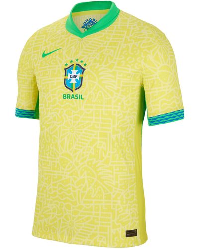 Nike Replicas - Trikots - Nationalteams Brasilien Trikot Home 2024 Copa America 2024 - Gelb
