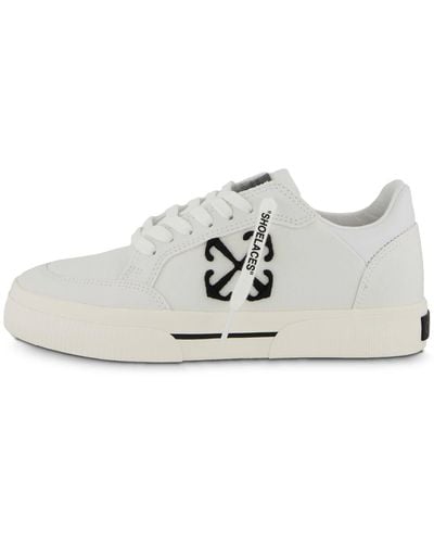 Off-White c/o Virgil Abloh Sneaker NEW LOW VULCANIZED CANVAS - Weiß