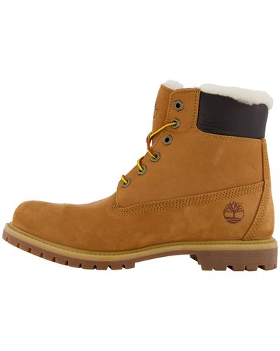 Timberland Boots 6IN PREMIUM SHEARLING LINED WP - Braun