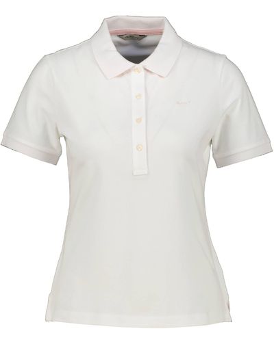 GANT Poloshirt Regular Fit - Weiß