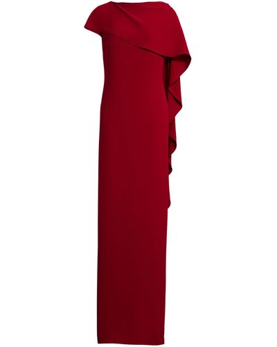 Lauren by Ralph Lauren Abendkleid - Rot