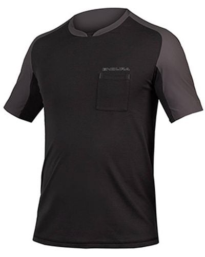Endura Radshirt "GV500 Foyle T-Shirt" - Schwarz