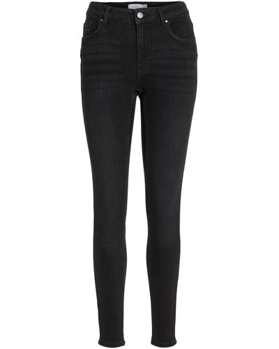 Vila Jeans VISARAH Skinny Fit - Schwarz