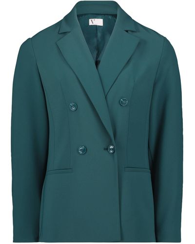 Vera Mont Blazer-Jacke mit Taschen - Grün