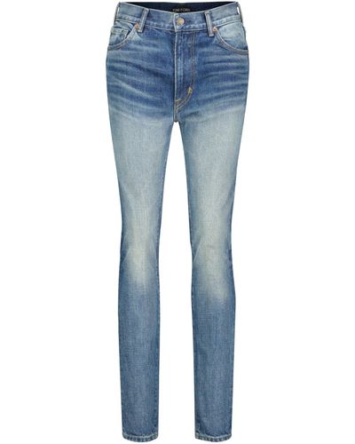 Tom Ford Jeans Skinny Fit - Blau