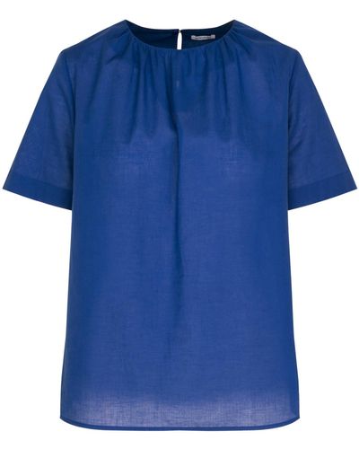 Seidensticker Shirt Schwarze Rose - Blau