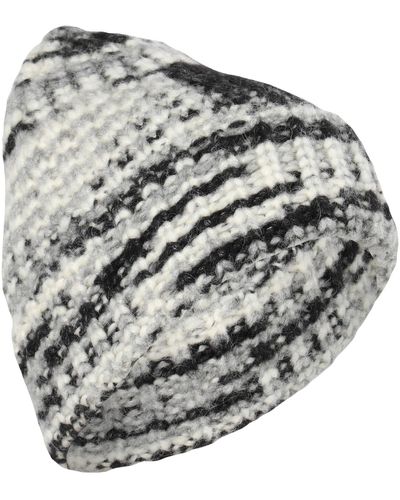 Marc O' Polo Mütze mit Wolle - Grau