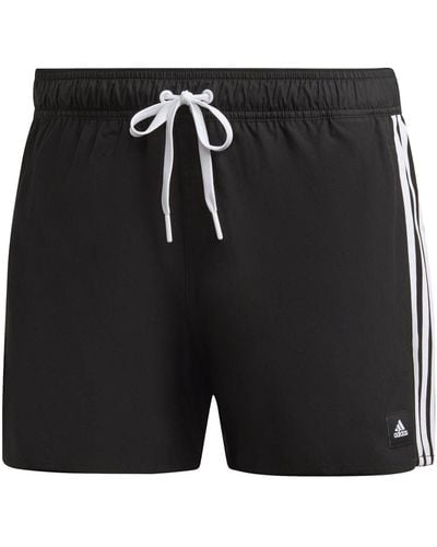 adidas 3S Clx Sh Vsl Swim Shorts - Schwarz