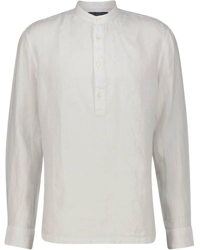 Marc O' Polo Leinenhemd Regular Fit - Weiß