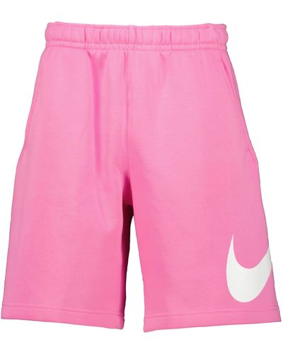 Nike Sweatshorts CLUB GRAPHIC - Pink