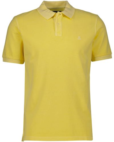 Marc O' Polo Poloshirt Regular Fit Kurzarm - Gelb
