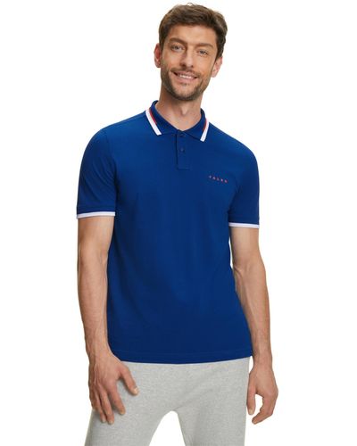 FALKE Polo Shirt - Blau