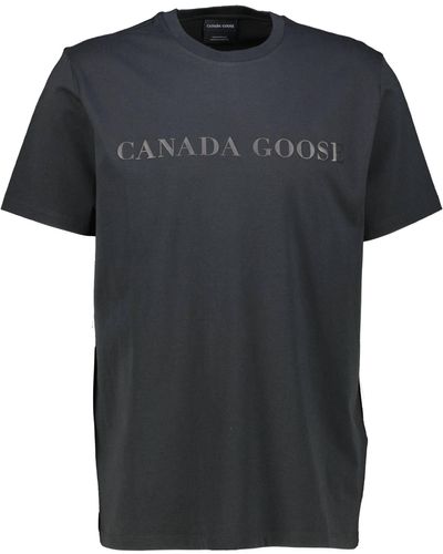 Canada Goose T-Shirt EMERSEN Regular Fit - Schwarz