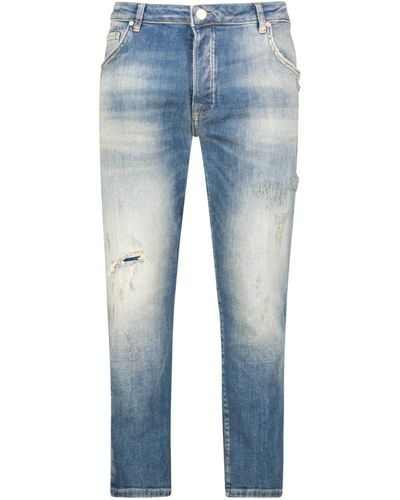 Goldgarn Jeans NECKARAU Twisted Fit - Blau