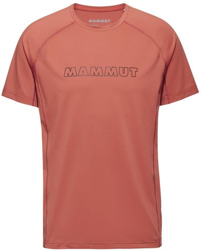 Mammut Selun FL T-Shirt Men Logo - Pink