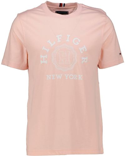 Tommy Hilfiger T-Shirt COIN TEE Regular Fit - Pink