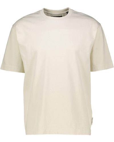 Marc O' Polo T-Shirt aus schwerem Bio-Baumwoll-Jersey Relaxed Fit - Natur