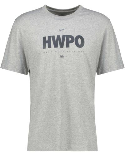 Nike Sportshirt DRI-FIT HWPO - Grau