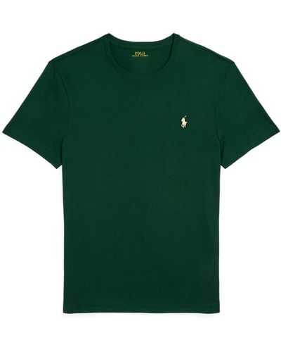 Polo Ralph Lauren T-Shirt Custom Slim Fit - Grün