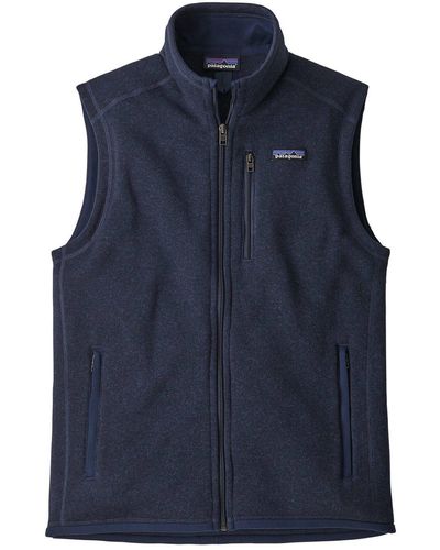 Patagonia Jersey Better Pullover Weste - Blau