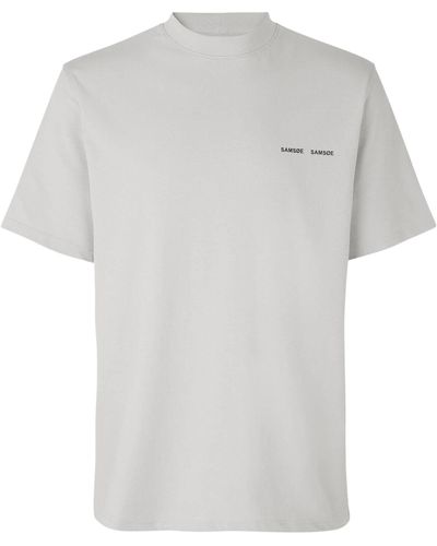Samsøe & Samsøe T-Shirt NORSBRO - Weiß