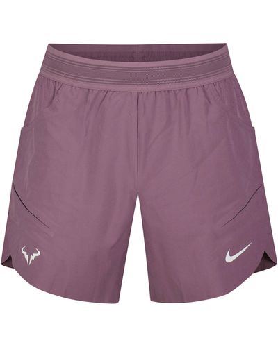 Nike Tennis-Shorts DRI FIT ADV RAFA - Lila