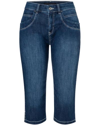 M·a·c Jeans CAPRI Straight Fit - Blau