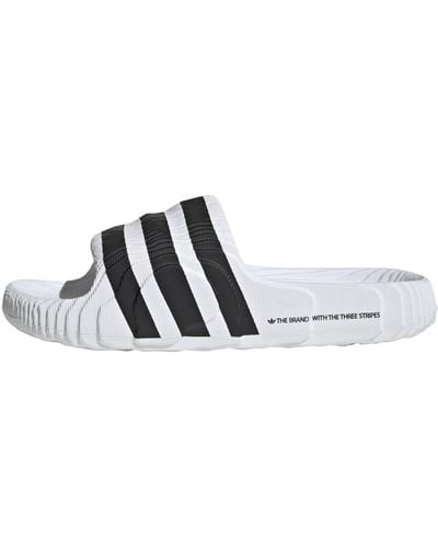 adidas Originals Lifestyle - Schuhe -Adilette 22 Badelatsche - Weiß