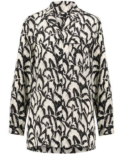 The Kooples Bluse Langarm - Mehrfarbig