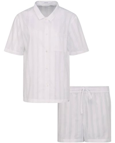 Seidensticker Pyjama - Weiß