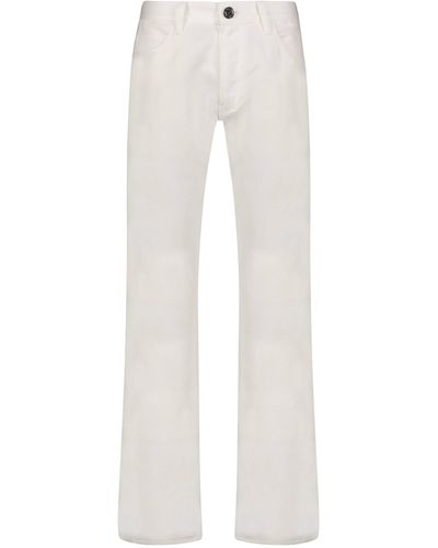 Giorgio Armani Jeans Regular Fit - Weiß