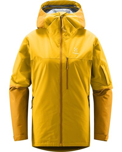 Haglöfs Skijacke Gondol Insulated Jacket - Gelb