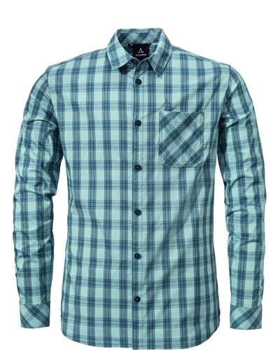 Schoeffel Hemden Shirt Sobra M - Blau