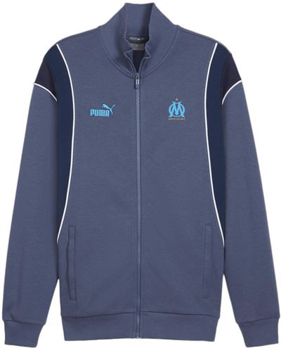 PUMA Replicas - Jacken - International Olympique Marseille Ftbl Trainingsjacke - Blau