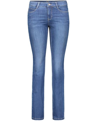 M·a·c Jeans "Dream" Straight Fit - Blau