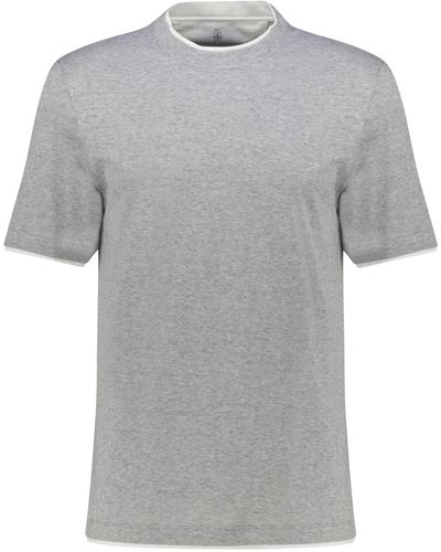 Brunello Cucinelli T-Shirt - Grau