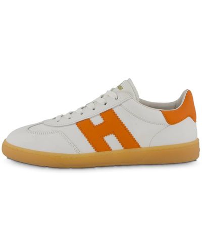 Hogan Sneaker COOL aus Leder - Orange