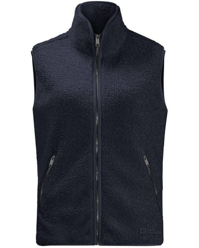 Jack Wolfskin High Curl Jacket für Frauen - Bis 35% Rabatt | Lyst DE | Fleecewesten